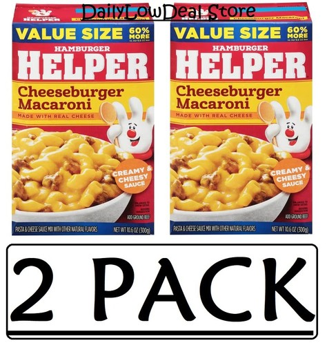 Pack hamburger helper - -,